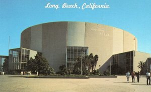 Pacific Terrace Arena, Long Beach, Cal. Vintage Postcard P121