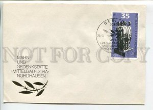 445645 EAST GERMANY GDR 1979 year FDC Holocaust concentration camp Nordhausen