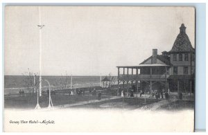 c1940's Scene at Ocean View Hotel Norfolk Vintage Unposted Postcard