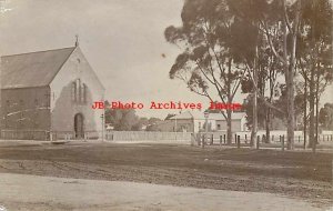Australia, Jamestown, Church & Street Scene, 1912 PM