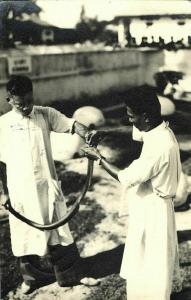 siam thailand, BANGKOK, Pasteur Institute, Extracting Snake Venom (1950s) RPPC