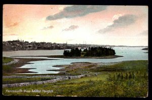 Nova Scotia YARMOUTH from Milton Heights Pub by W.G. MacFarlane pm1909 ~ DB