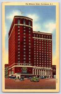 Postcard The Biltmore Hotel Providence R I Divided Back