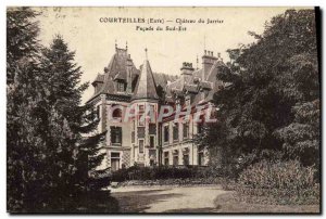 Old Postcard Courteilles Chateau Du Jarrier Facade South East