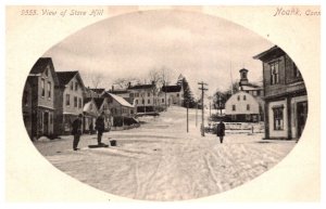 Connecticut  Noank  Stone Hill,   Winter