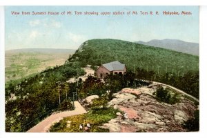 MA - Holyoke. Mt. Tom Summit, Upper Station