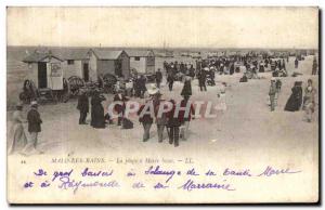 Old Postcard Malo les Bains La Maree Range Low