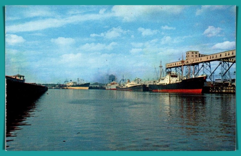 Texas, Houston - Turning Basin At Ship Channel - [TX-150]