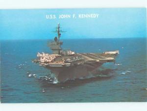 Pre-1980 Military navy warship boat USS JFK JOHN F KENNEDY AC6094