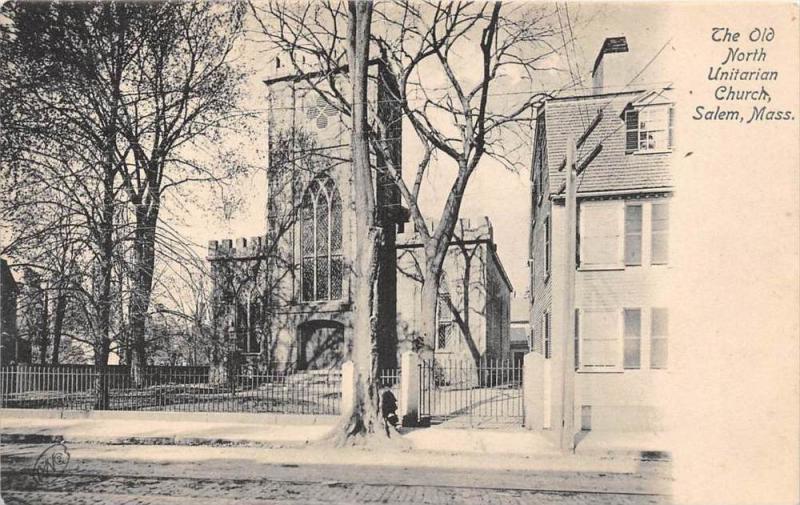 Massachusetts Salem  The Old North Unitarian Church