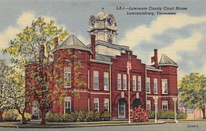 Lawrence County Court House Lawrenceburg, Tennessee USA