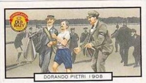 Symonds Vintage Trade Card Sporting Trivia 1998 Dorando Pietri 1908