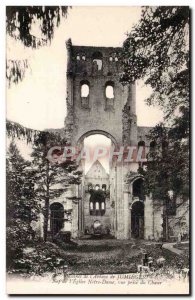 Old Postcard Jumieges Abbey Jumieges Old Nave of & # 39eglise Notre Dame View...