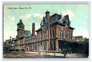 C. 1900-07 Union Depot Kansas City, Mo. Postcard P213E