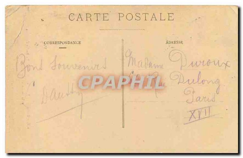 Old Postcard Environs de Saint Etienne La Roche Corbiere and Dam Test Basin