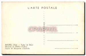 Modern Postcard Bourg De Brou Church Mausoleum of Philibert le Beau