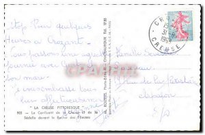 Old Postcard Picturesque Creuse The Confluence of Cruise and Sedekke before t...