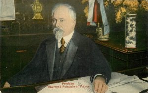 Postcard France President Raymond Poincare interior C-1910 23-10489