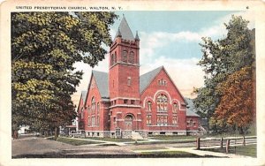 United Presbyterian Church in Walton, New York