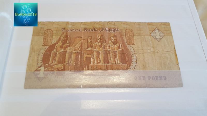 Egypt 1978 Banknote › 1 Pound 1 £ - Egyptian pound (Grade VG)