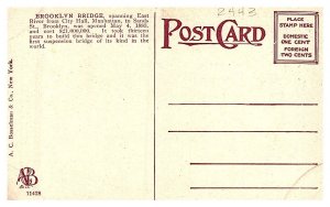 New York City, Brooklyn Bridge