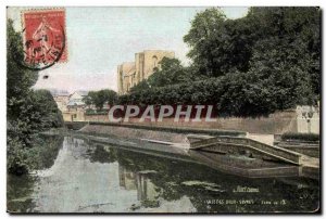 Old Postcard Niort Chateau