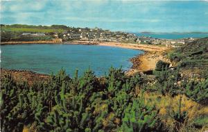 B88267 porthcressa bay st mary scilly   uk  14x9cm