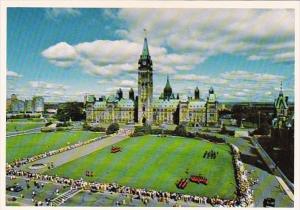 Canada Ottawa Centre Block Of The Parliament Buildings