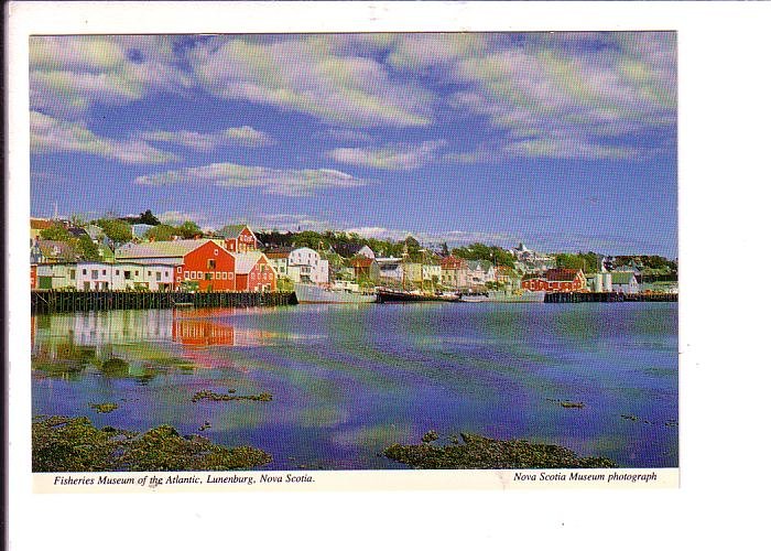 Fisheries Museum of the Atlantic, Town-view, Lunenburg, Nova Scotia,  Canada,