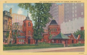 New York City - East 29th Street - Little Church Around the Corner - Linen