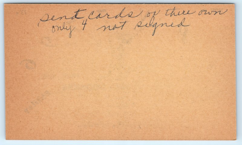 Baseball Postcard Norwalk Ohio Dotson Dodgers