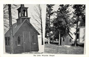 Double Photo The Little Wayside Chapel, Austin, Minnesota RPPC 2T5-163