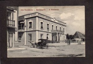 Una Residencia Residence Barranquilla Colombia Vintage Postcard Tarjeta Postal