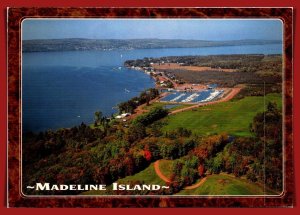 Wisconsin, Madeline Island - Aerial View  - [WI-293X]