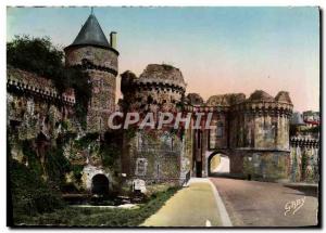 Modern Postcard Fougeres La Porte Notre Dame