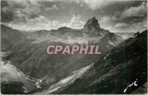 Postcard Modern Vallee Ossau (B P) Peak of Ossau and Lake Fabrege