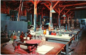 Chemical Laboratory used by Edison in his Winter Home Ft Myers Florida Postcard
