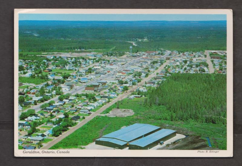 Aerial View Of Geraldton, Ontario - Used 1993