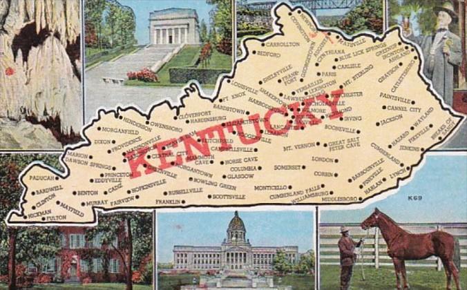 Map Of Kentucky