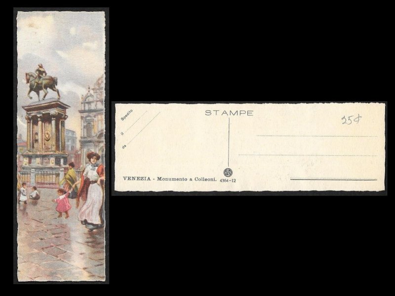 VENICE ITALY (20) Various View cards 1/2 normal size Unused (except one) c1930s