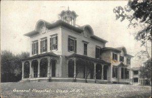 Olean New York NY General Hospital Gothic Architecture c1910 Postcard