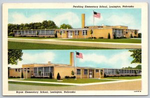 Lexington Nebraska~Pershing Elementary School~Bryan Elementary School~1940s