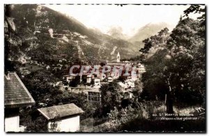 Saint Martin Vesubie - Vue Generale - Old Postcard