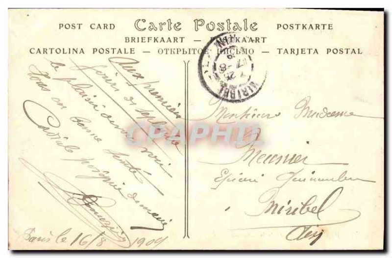 Postcard The Old Paris Concorde Square