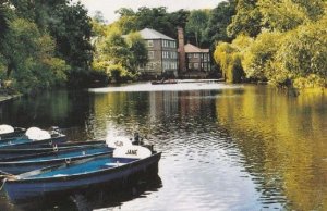 Jane & Helen Boats On The River Nidd Yorkshire Postcard