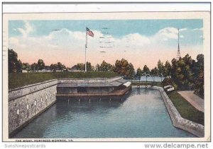 Virginia Fortress Monroe The Moat 1921