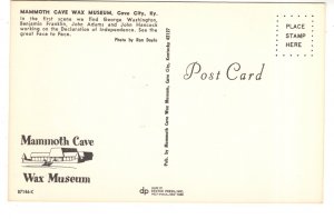 President Washington etc. Decloration of Independence, Cave Wax Museum Kentucky