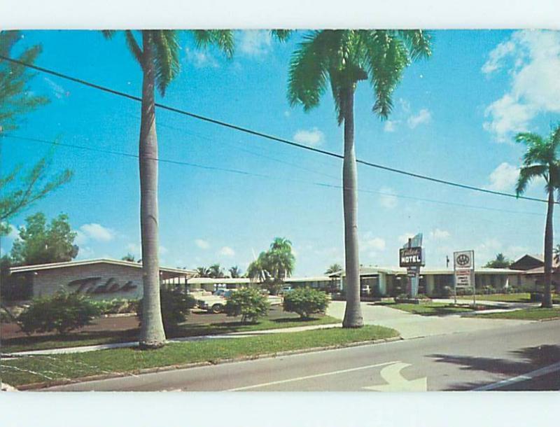 Pre-1980 MOTEL SCENE Fort Myers Florida FL hk1564