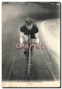 Postcard Old Bike Cycle Cycling Our sprinters Mathieu