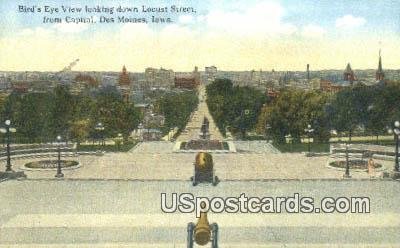 Locust Street, Capitol - Des Moines, Iowa IA